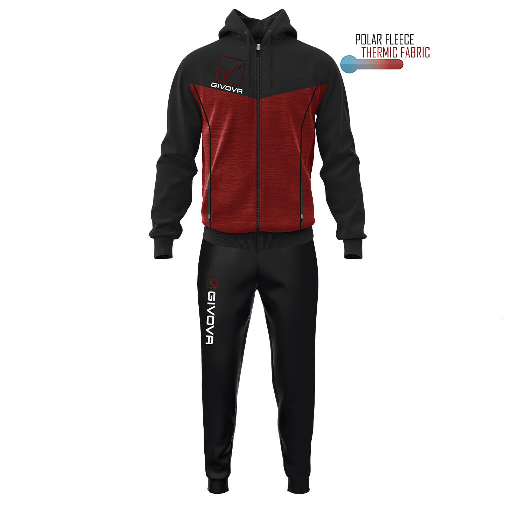 GIVOVA Hooded fleece trainingspak Givova Visa