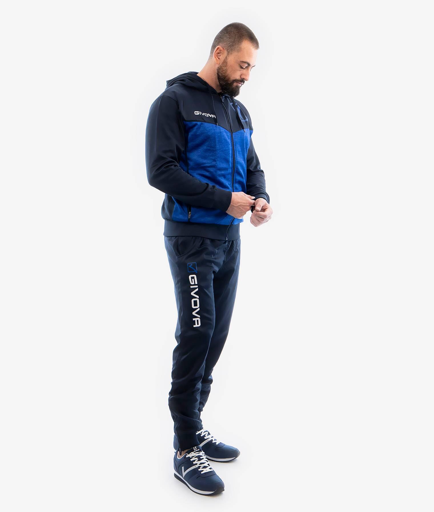 Hooded fleece trainingspak Givova Visa 3/3
