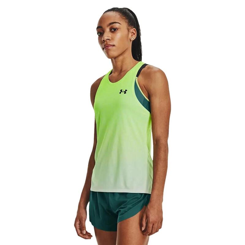 Under Armour Rush Cicada Singlet hardlooptanktop voor dames