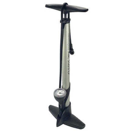 Fahrradpumpe Giyo GF-33P Werkstatt-Stahlpumpe mit Manometer