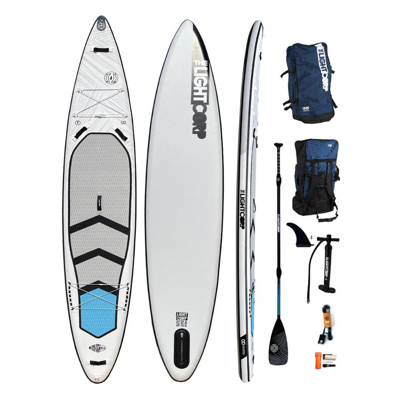 ISUP RS SILVER TOURER SET 11´6" x 30" x 6" incl. 3 tlg. Intermediate Carbon Poly