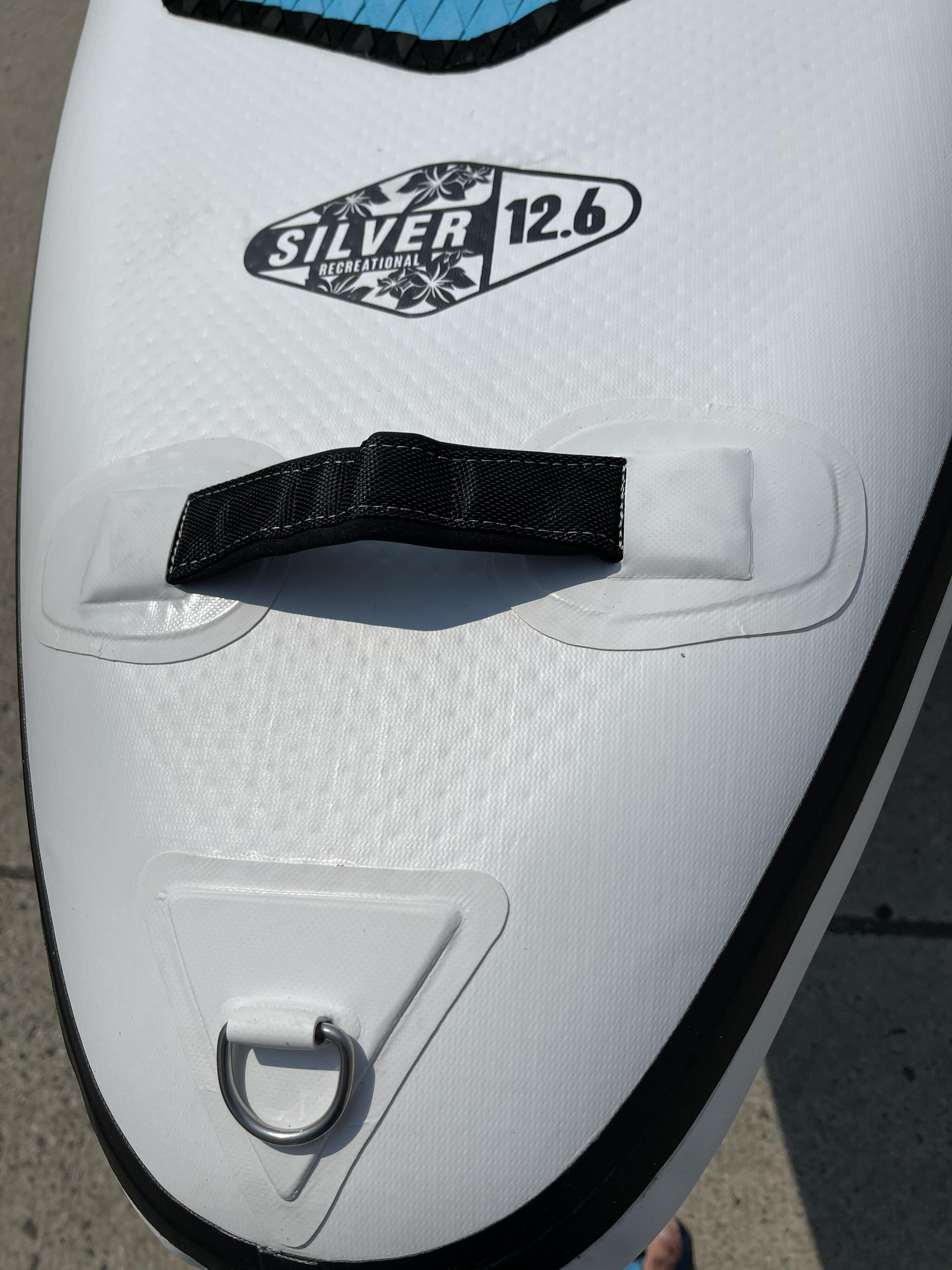 ISUP RS SILVER TOURER SET 12´6" x 30" x 6" incl. 3 tlg. Intermediate Carbon Poly 3/7