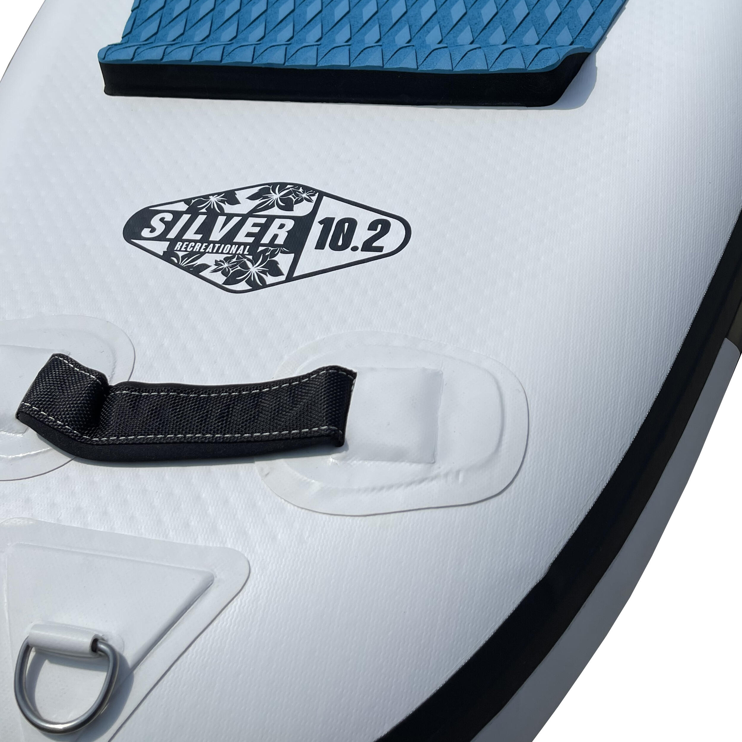 ISUP RS SILVER ALLROUND SET 10´2" x 32" x 6" incl. 3 tlg. Intermediate Carbon Po 3/6
