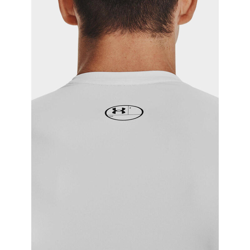 tshirt under armour blanc