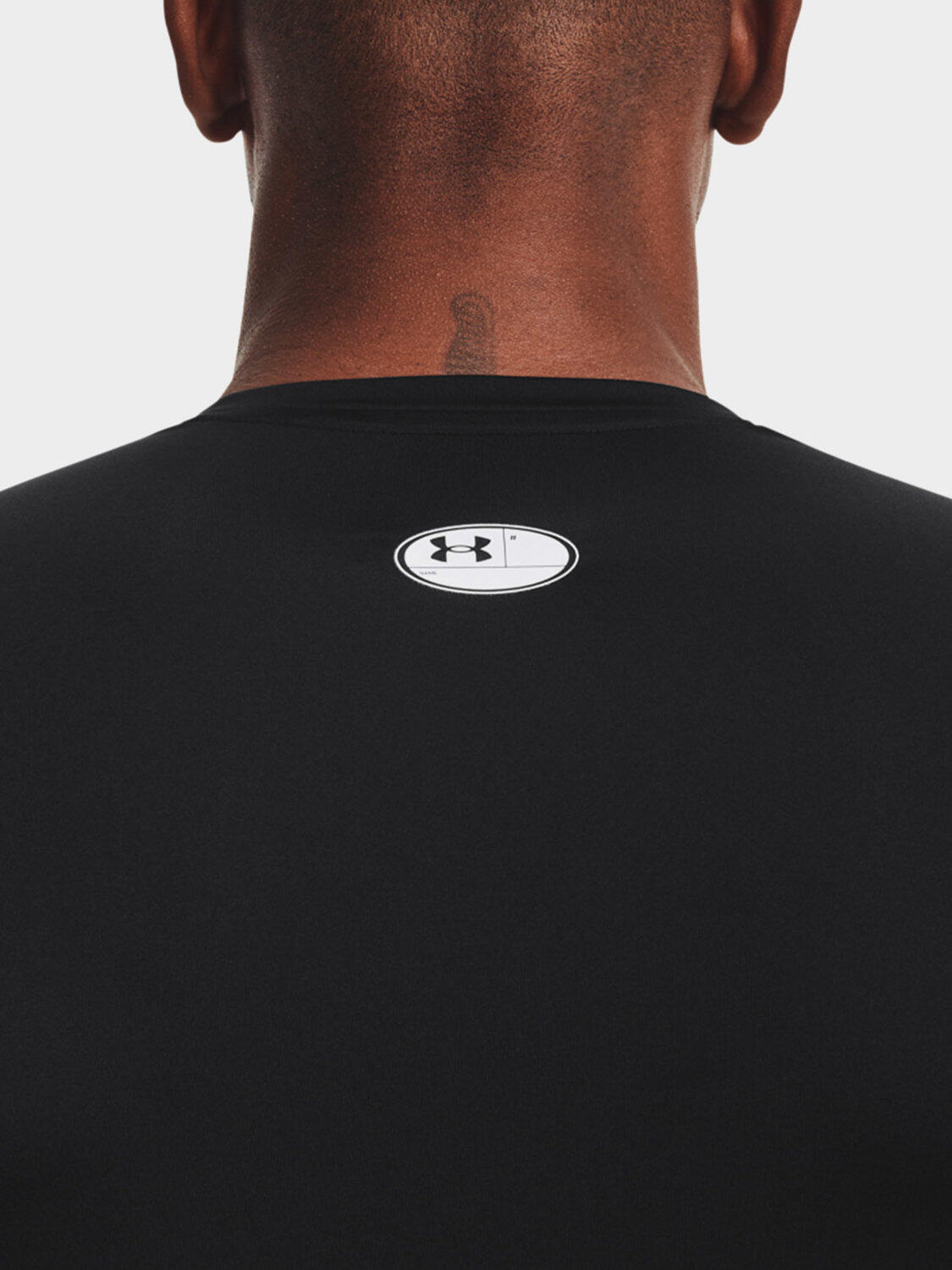 T-shirt Lycra Under Armour HeatGear® Nero per uomo 5/7