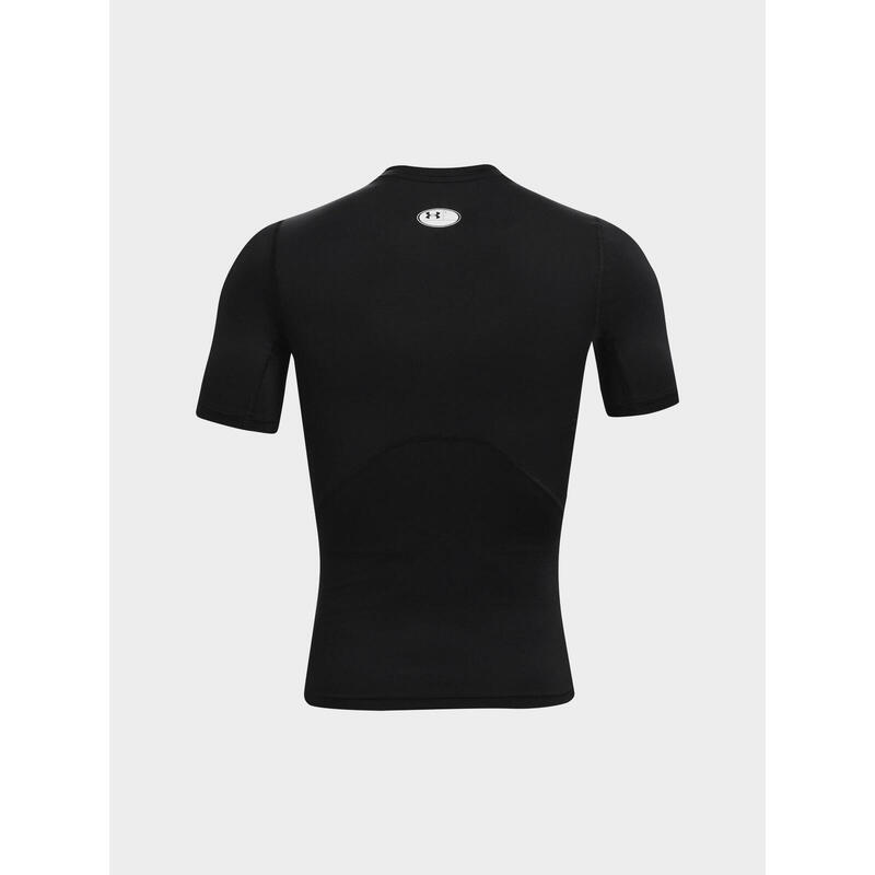 Sportowa koszulka z krótkim rękawem męski Ua Hg Armour Comp Ss - czarny