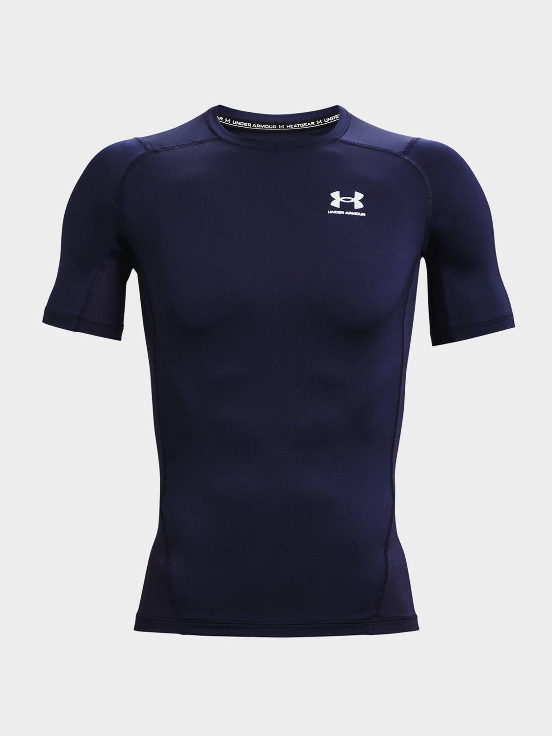T-shirt Lycra Under Armour HeatGear® Blu Marina per Uomo 5/6