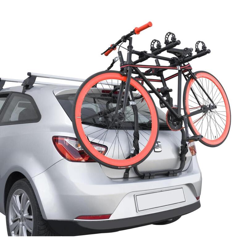 Porta Bici Per Portellone Auto per 3 biciclette e FAT BIKE, max 45kg - VIPER