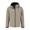 Waterdichte softshell jas - Fleece voering en deelbare rits - Heren - Sverre