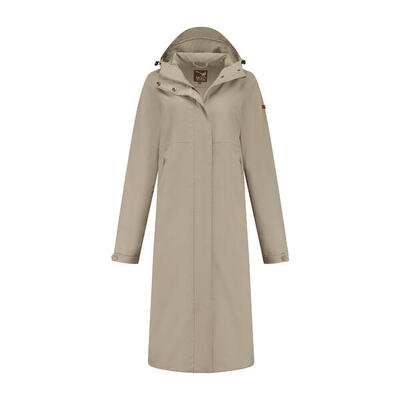 Lange regenjas - met deelbare rits - dames - lori