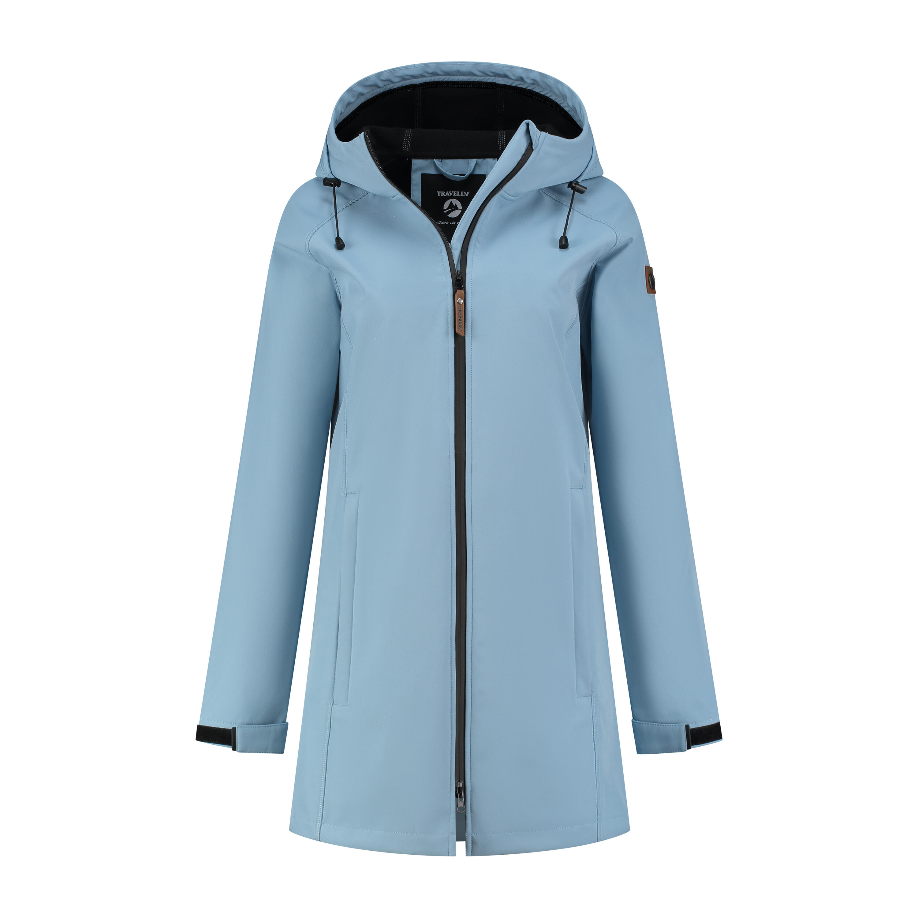 TRAVELIN' Giacca softshell impermeabile - Fodera in pile e zip divisibile - Donna - Tuula