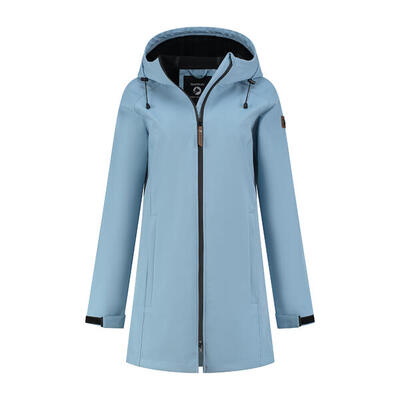 Waterdichte softshell jas - fleece voering en deelbare rits - dames - tuula
