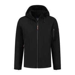 Waterdichte softshell jas - Fleece voering en deelbare rits - Heren - Sverre