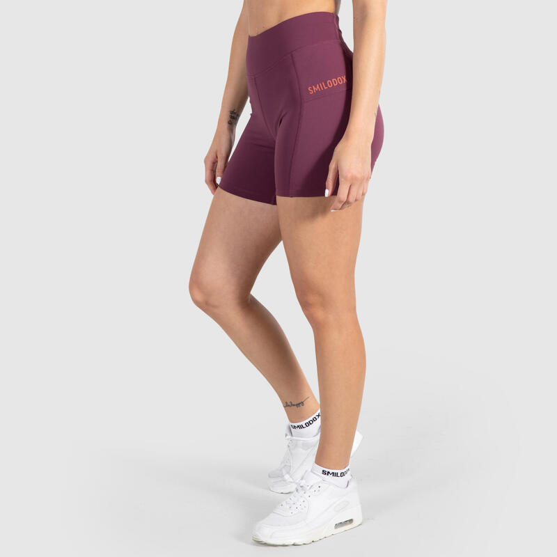 Damen Short Leggings Althea Pro Violett für Sport & Freizeit