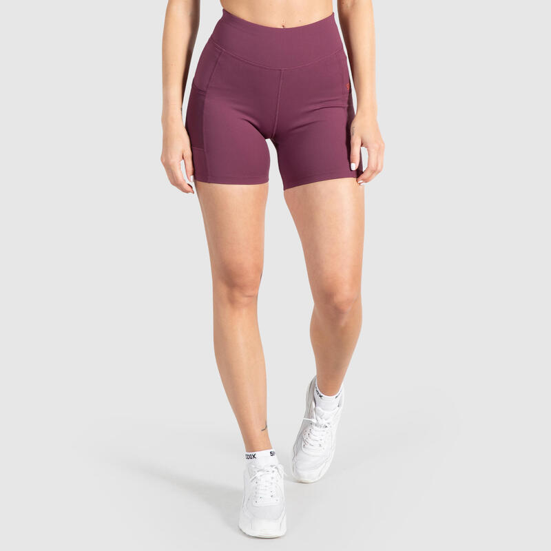 Damen Short Leggings Althea Pro Violett für Sport & Freizeit