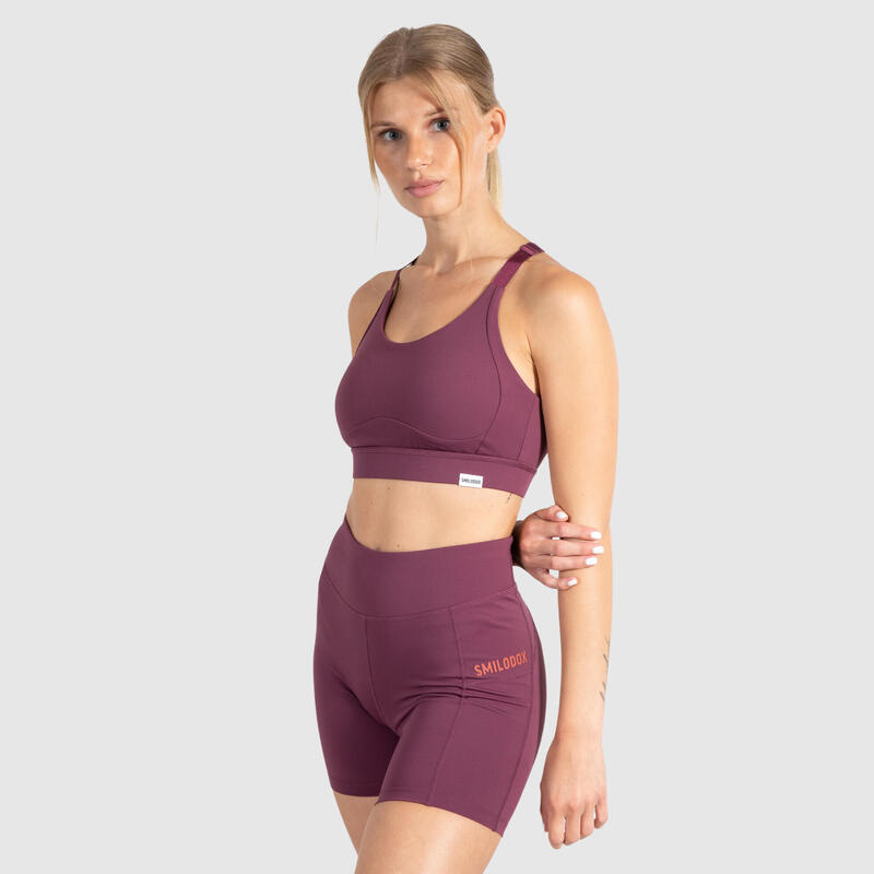 Damen Sport BH Althea Violett für Sport & Freizeit