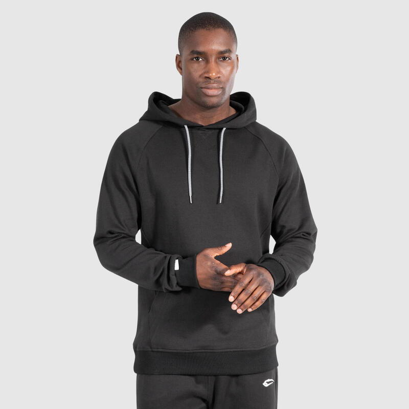 Herren Hoodie Leon Schwarz