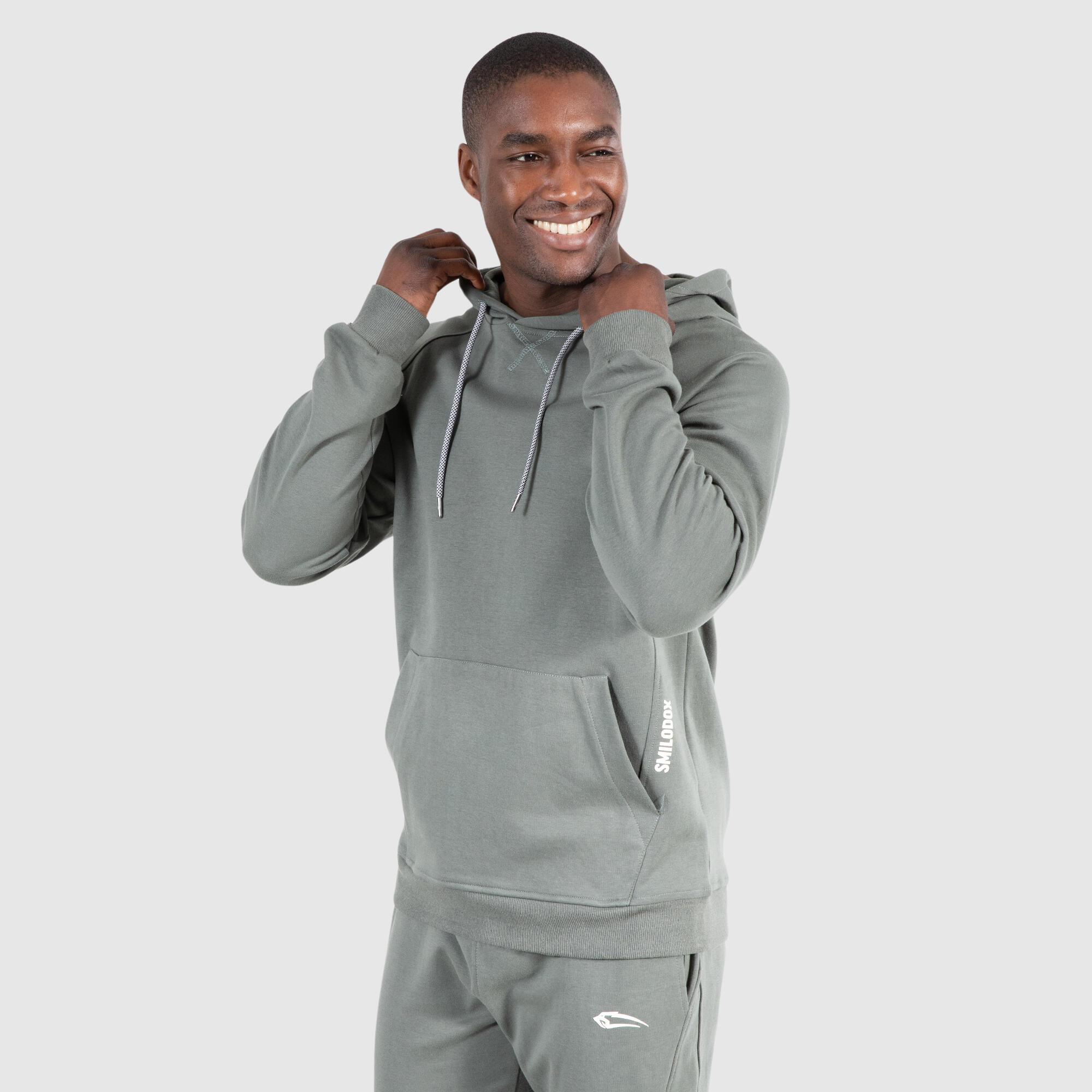 Herren Hoodie Leon Grün 2/6