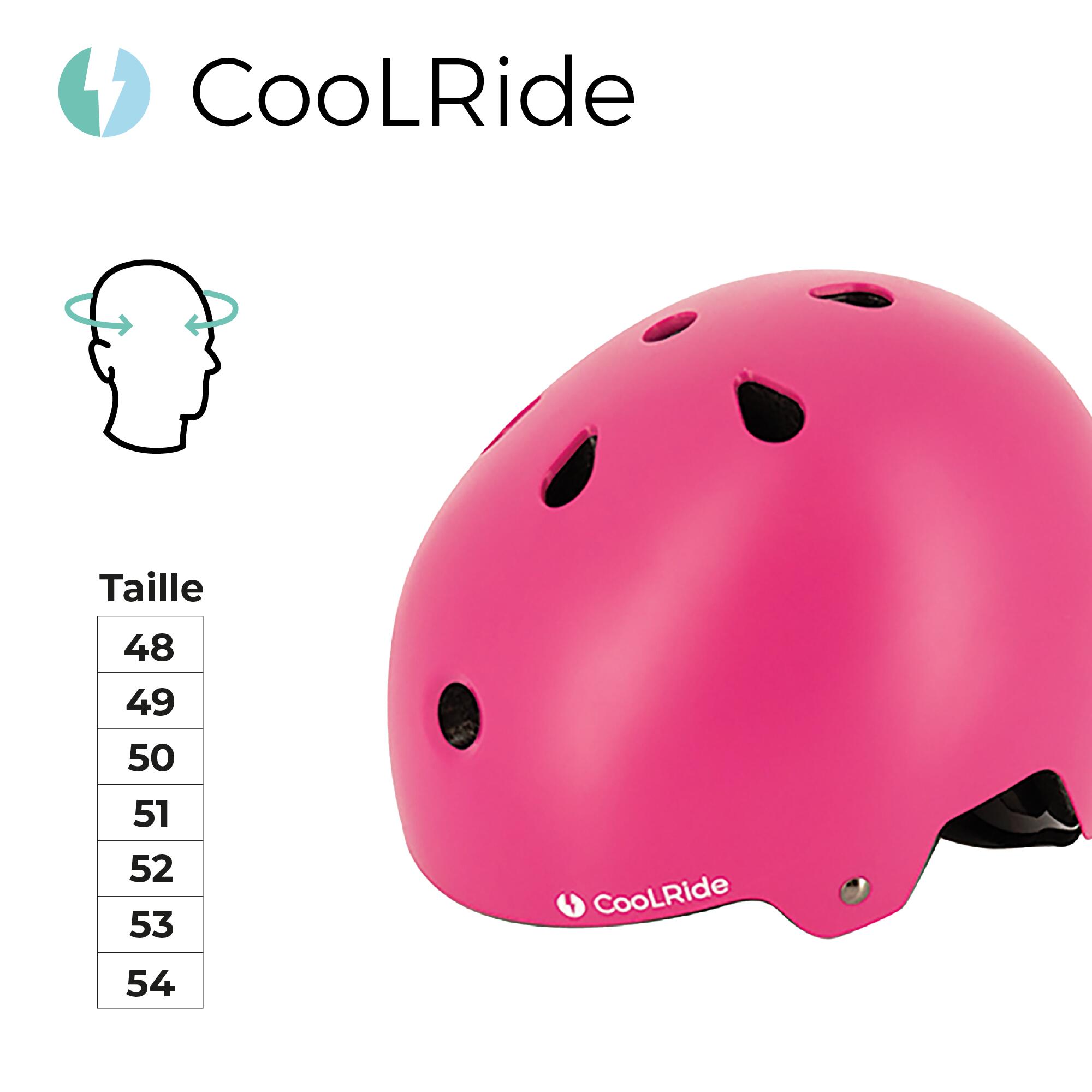 Casque vélo enfant 48-54 cm Multisport Rose 6/6