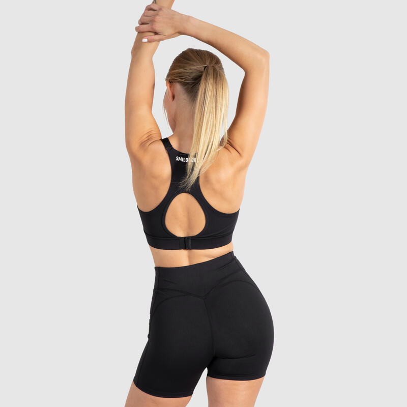 Damen Sport BH Althea Schwarz für Sport & Freizeit