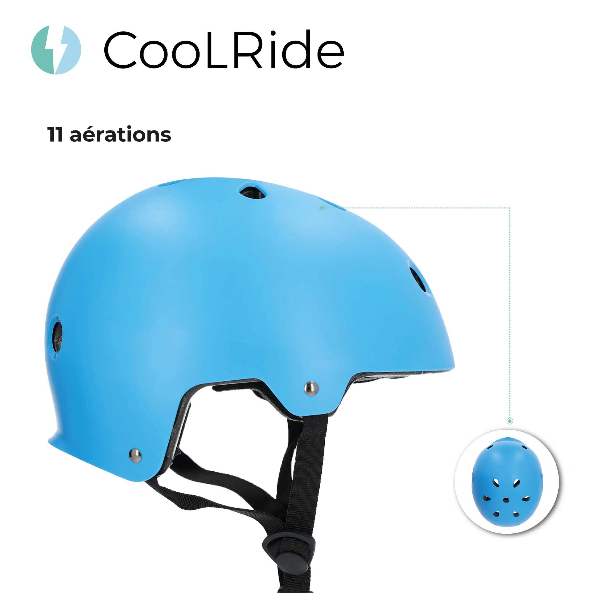 Casque vélo enfant 48-54 cm Multisport Bleu 5/6
