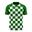 Tricou Givova Dama, verde/alb, L