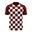 Tricou Givova Dama, visiniu/alb, L
