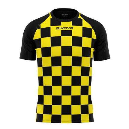 T-shirt femme Givova Dama jaune-noir M