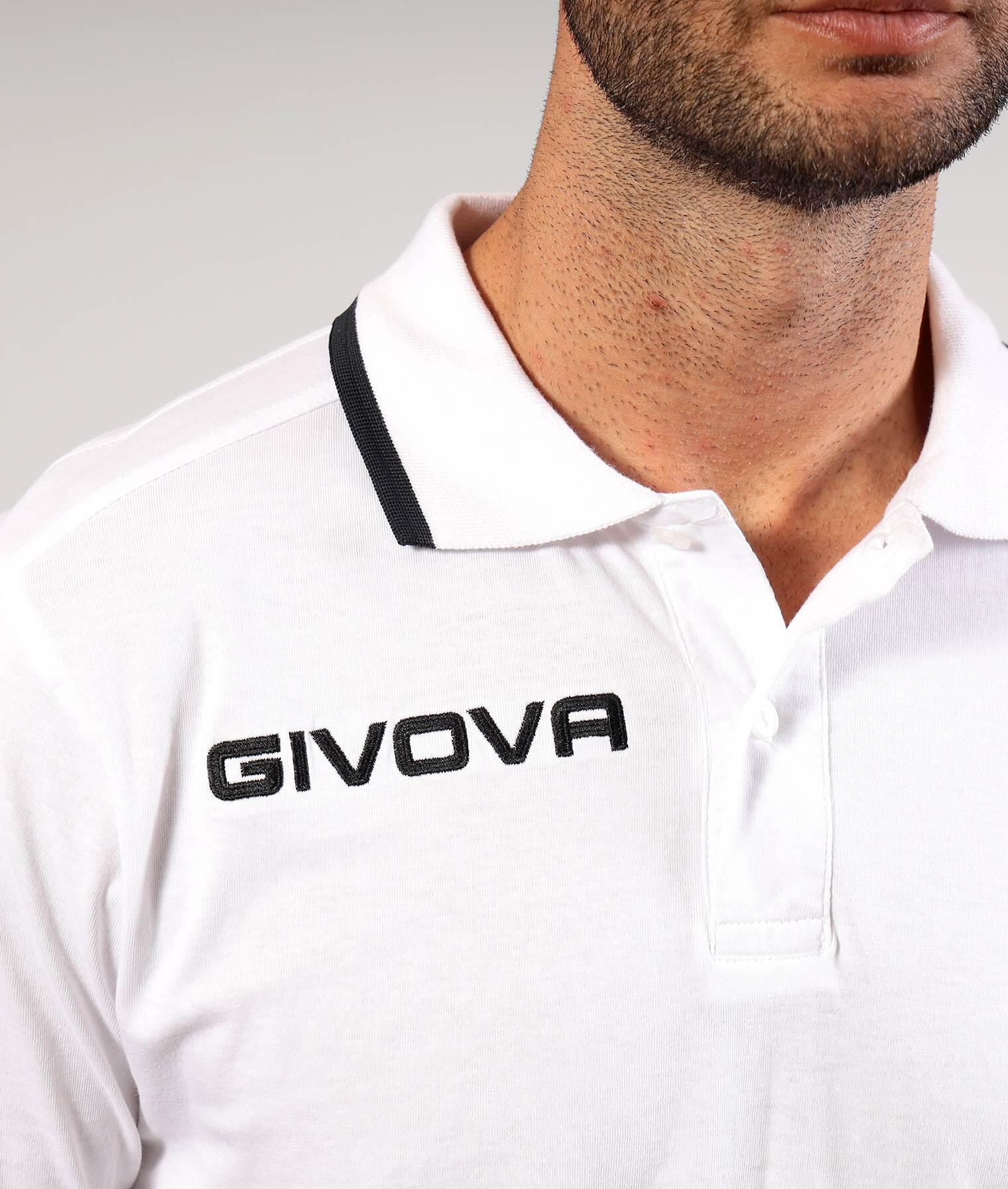Completi da calcio uomo givova bianco/nero 6/6