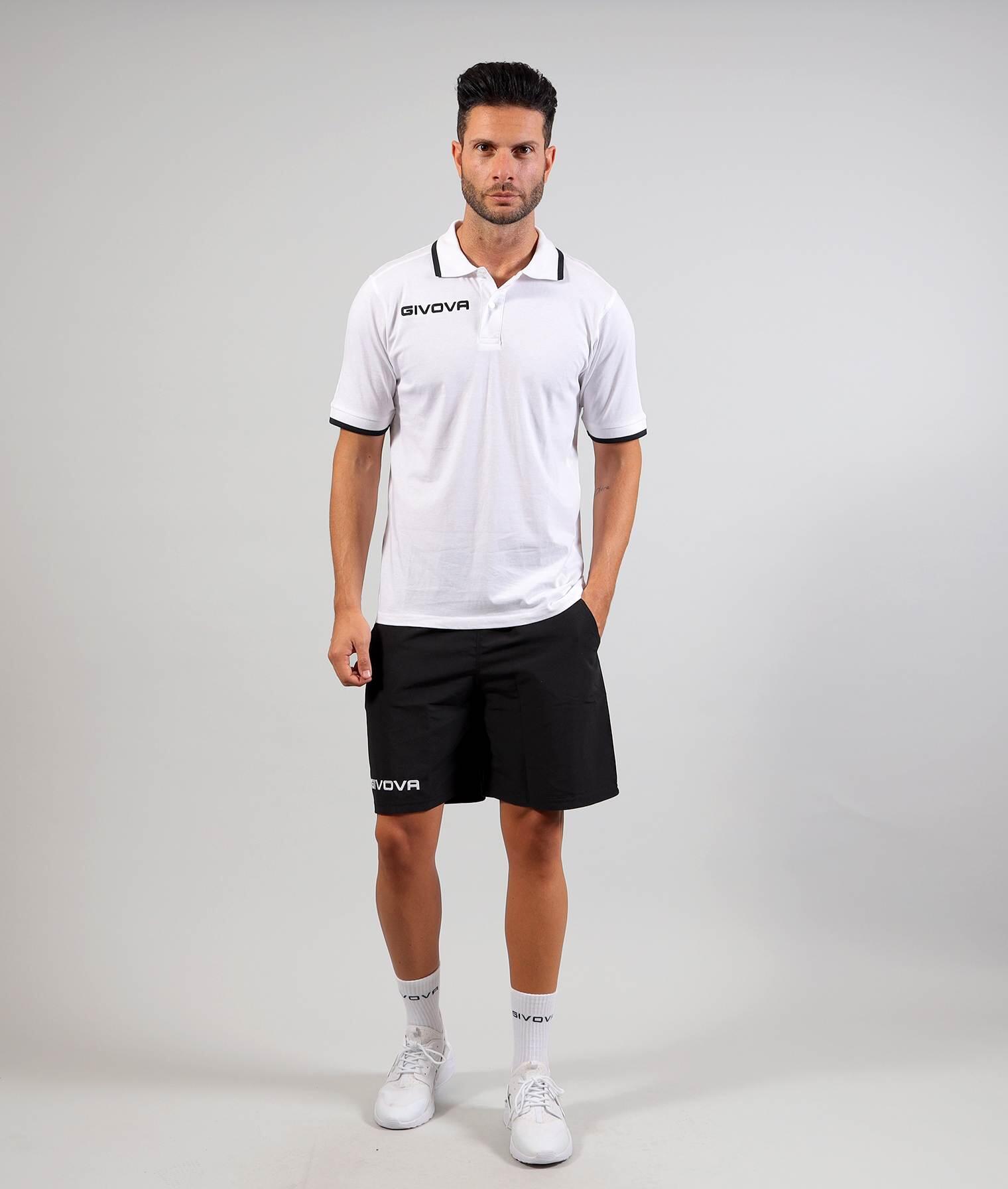Completi da calcio uomo givova bianco/nero 3/6