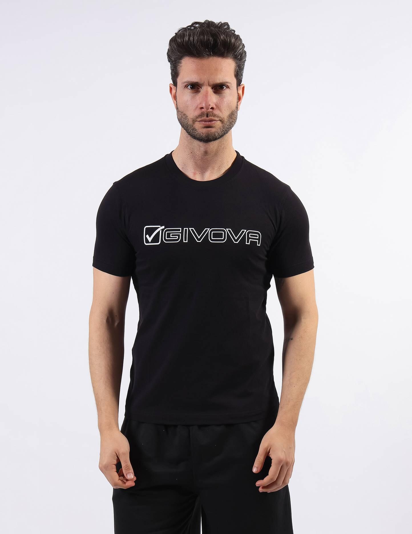 T-shirt uomo givova nero 3/5