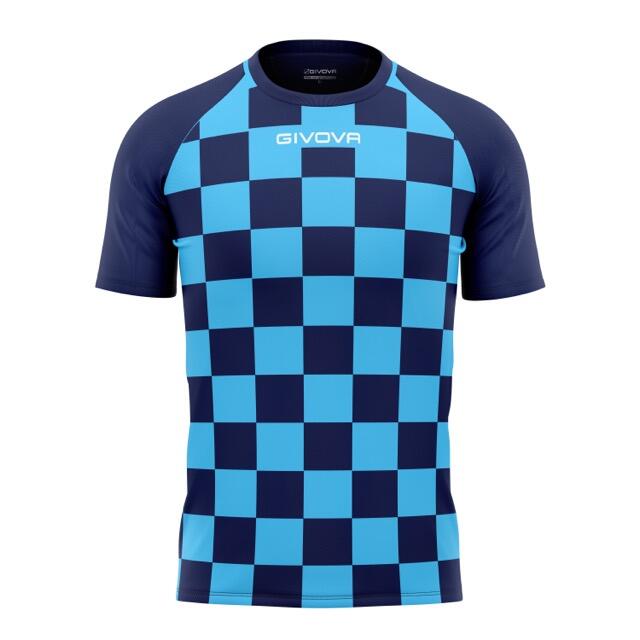 Givova - Jersey Sportif Givova Dama Celesta-navy M - T-shirt Manches Courtes - Bleu - 40 M - Decathlon
