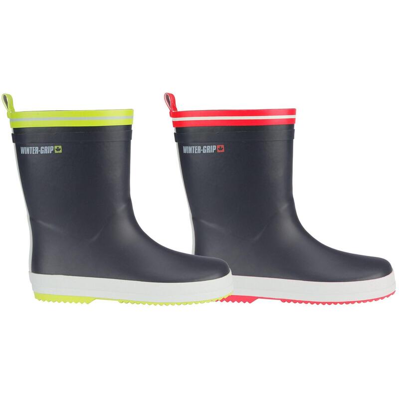 Cizme iarna Winter-grip Welly, juniori, Grey/Anthracite/Red, 22/23