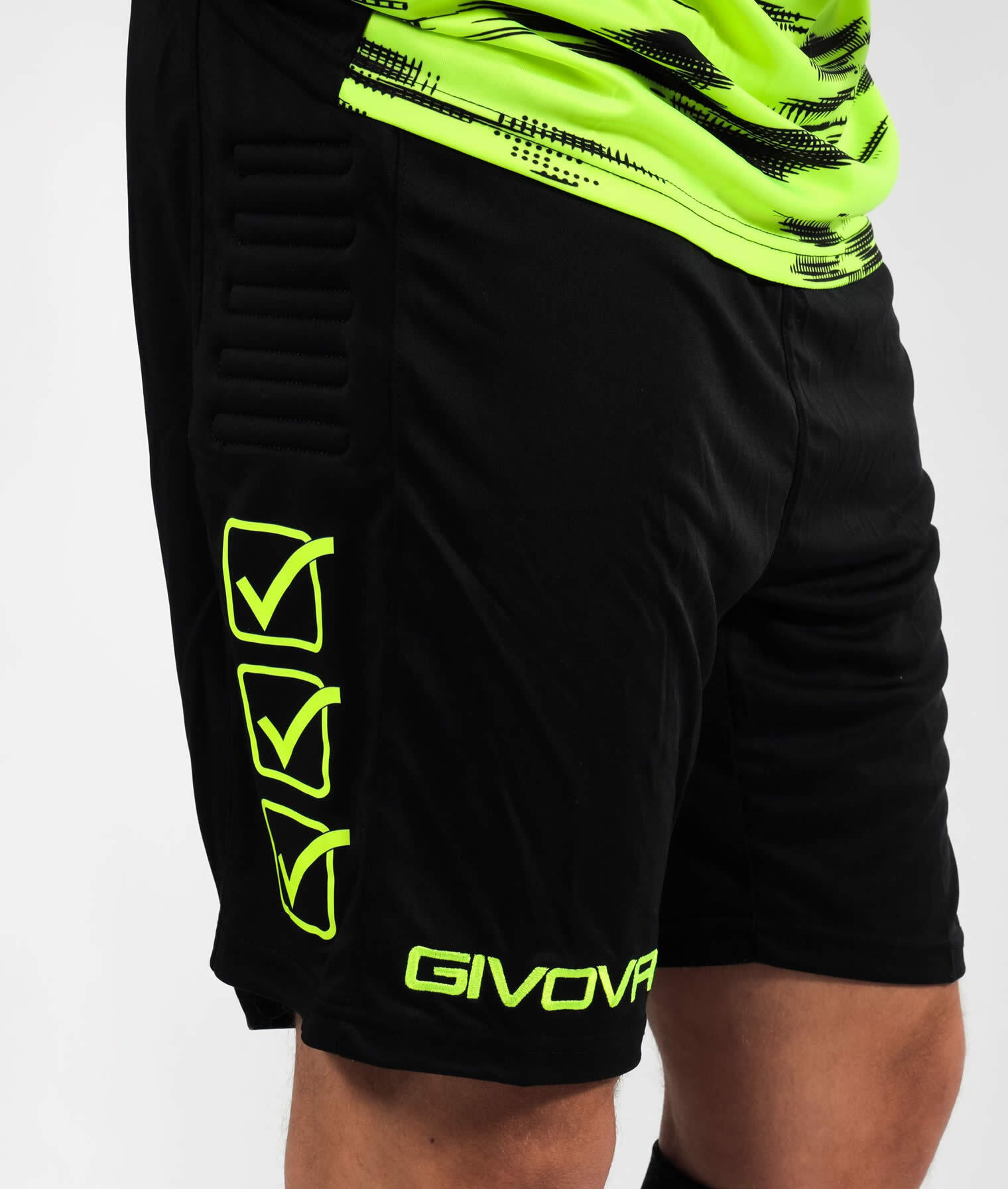 Goleiro do Givova definiu Flu Geel -zwart, M - respirável e sustentável 6/6