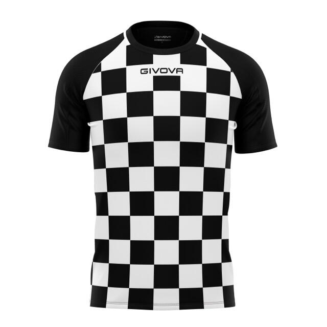 Sporttrikot Givova Dama Weiß-Schwarz 2/2