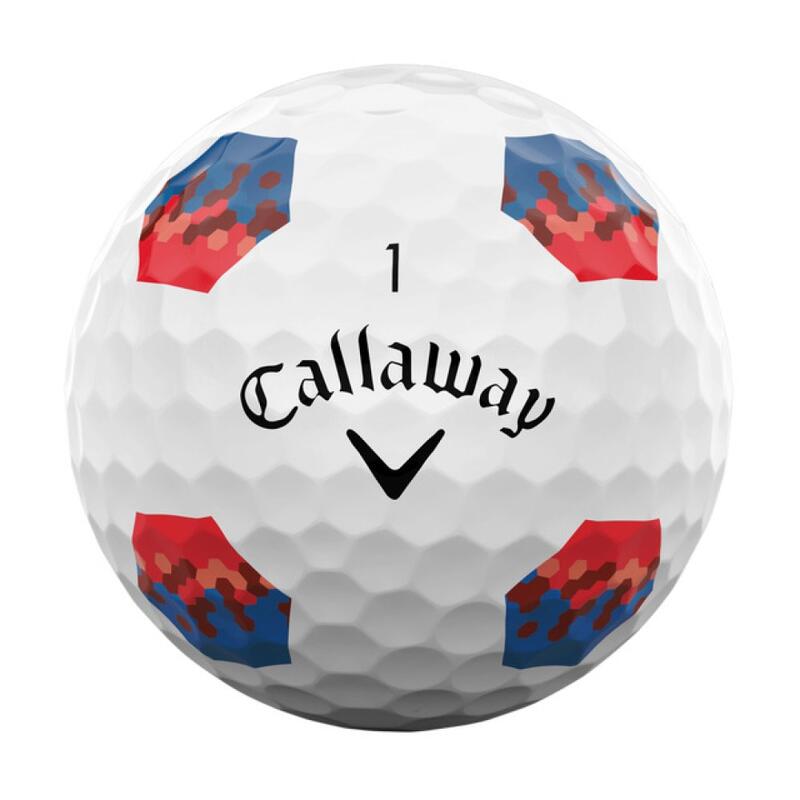 Caja de 12 Pelotas de golf Callaway Chrome Soft TruTrack