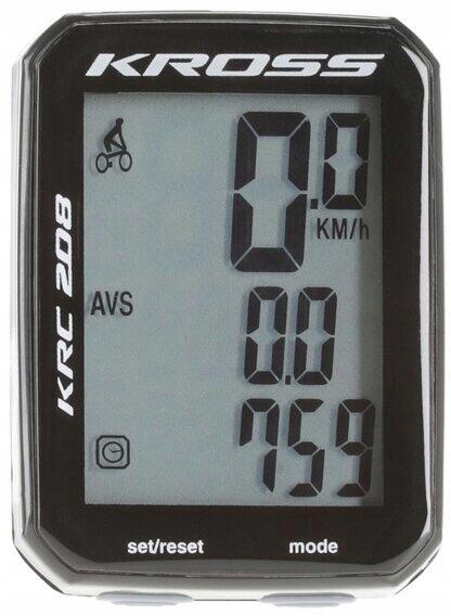 Licznik rowerowy przewodowy KROSS KRC208 2/6