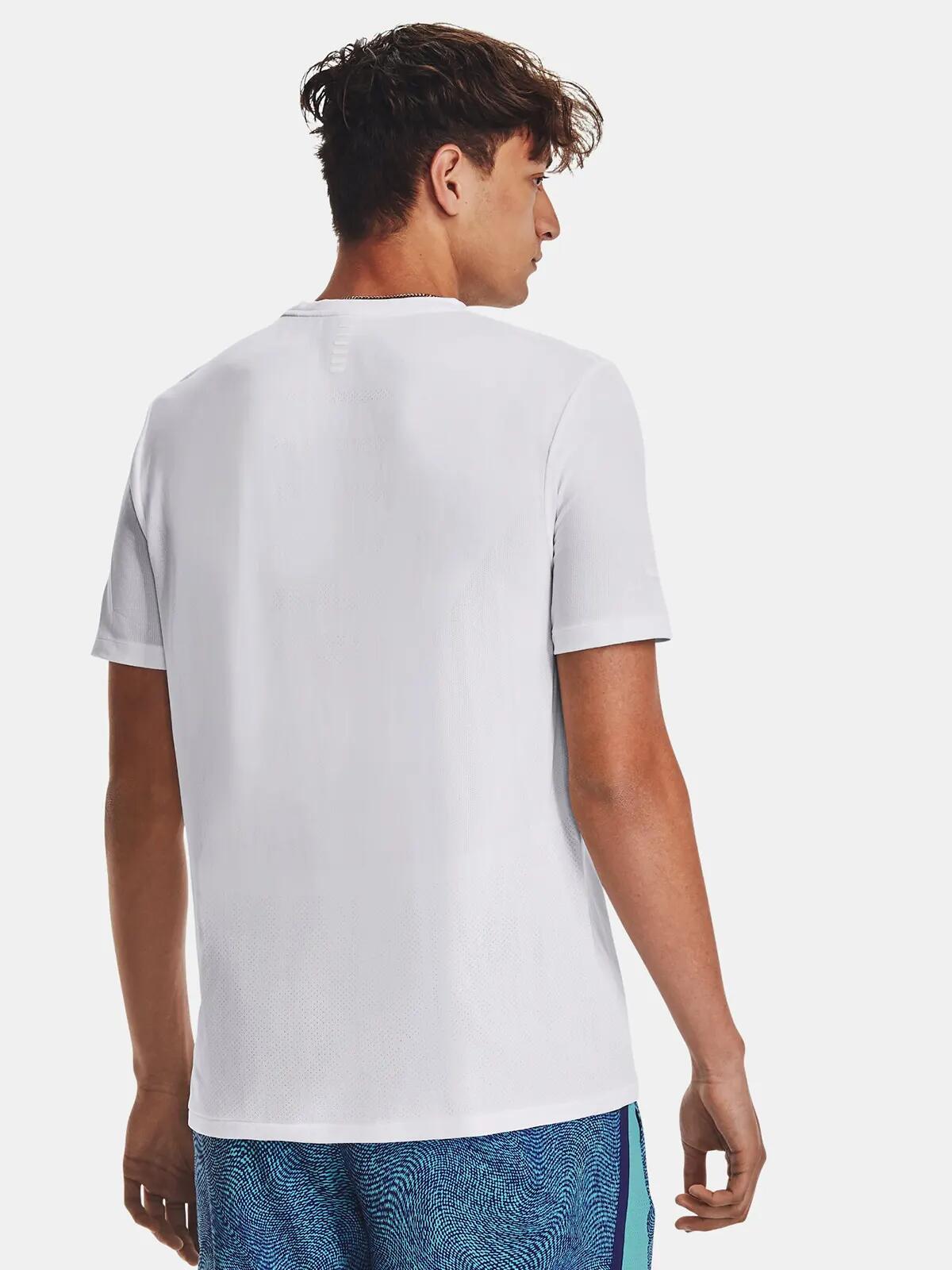 Maillot manches courtes Under Armour Seamless Stride Blanc 6/7