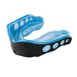 Protège dents Shock Doctor Gel Max Noir et bleu Adulte