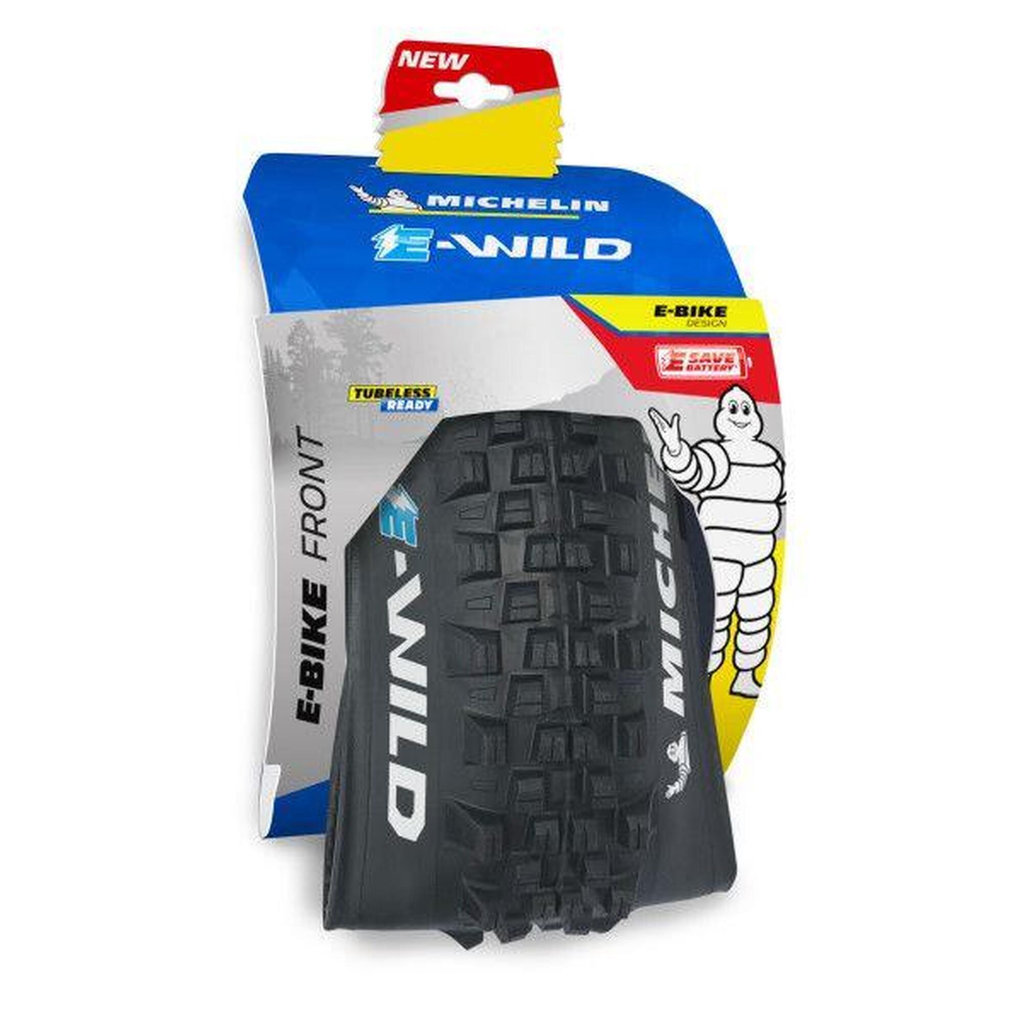 MICHELIN Pneu MTB E-Wild rear pliable, 27.5x2.60" 66-584