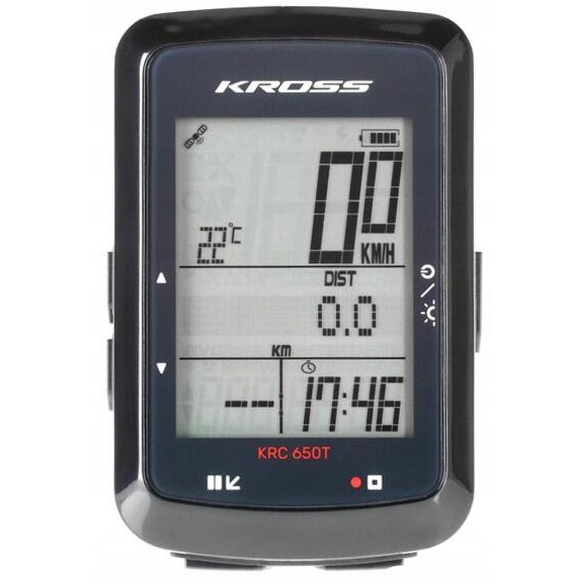 Licznik rowerowy Kross KRC 650 Track GPS