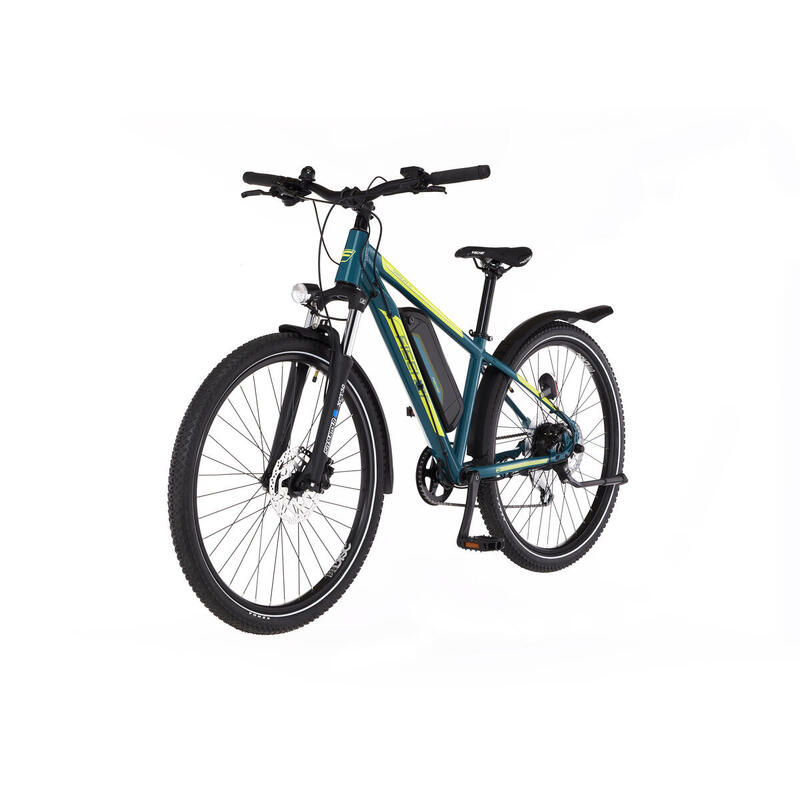 FISCHER E-Bike ATB TERRA 2.1 Junior grün glanz 27,5 Zoll RH 38 cm 422 Wh