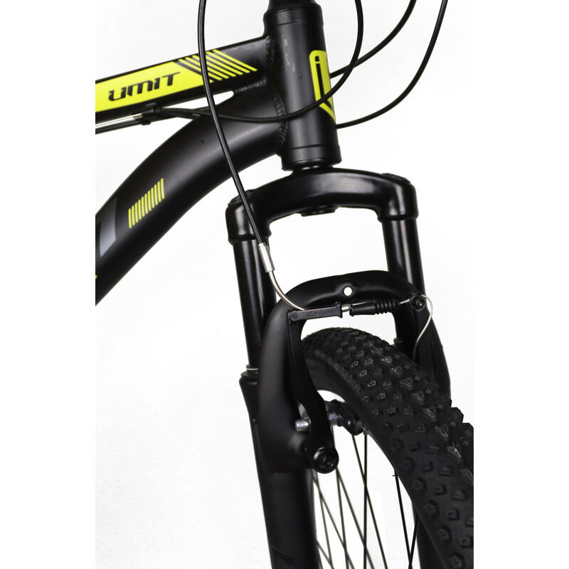 Umit Mountain Bike 29" 4Motion T18 quadro de alumínio preto amarelo