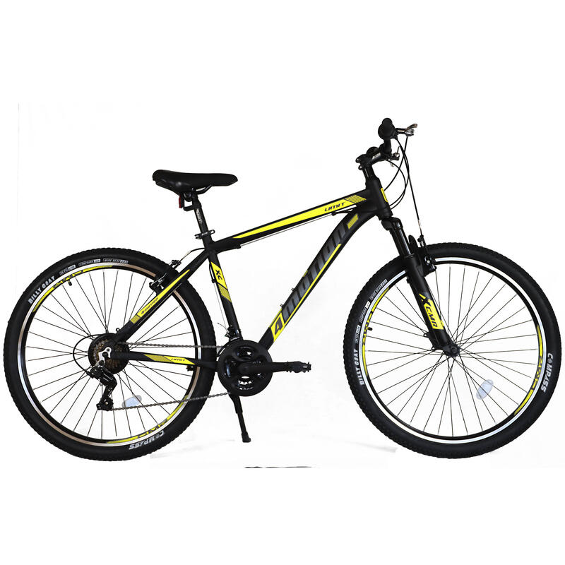 Umit Mountain Bike 29" 4Motion T18 quadro de alumínio preto amarelo