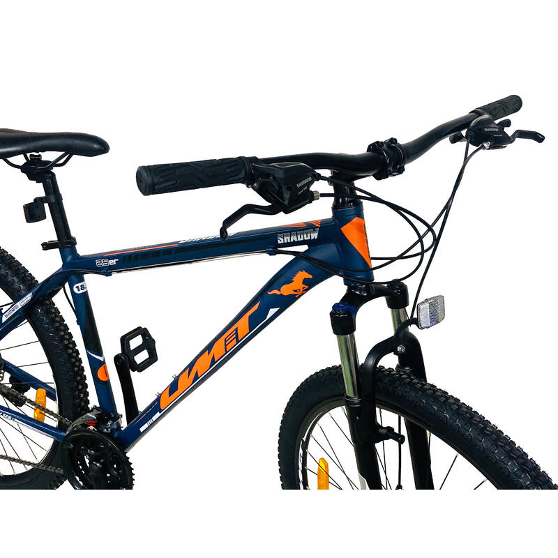 Umit Shadow Mountain Bike 29″ Azul Laranja 21 Velocidades