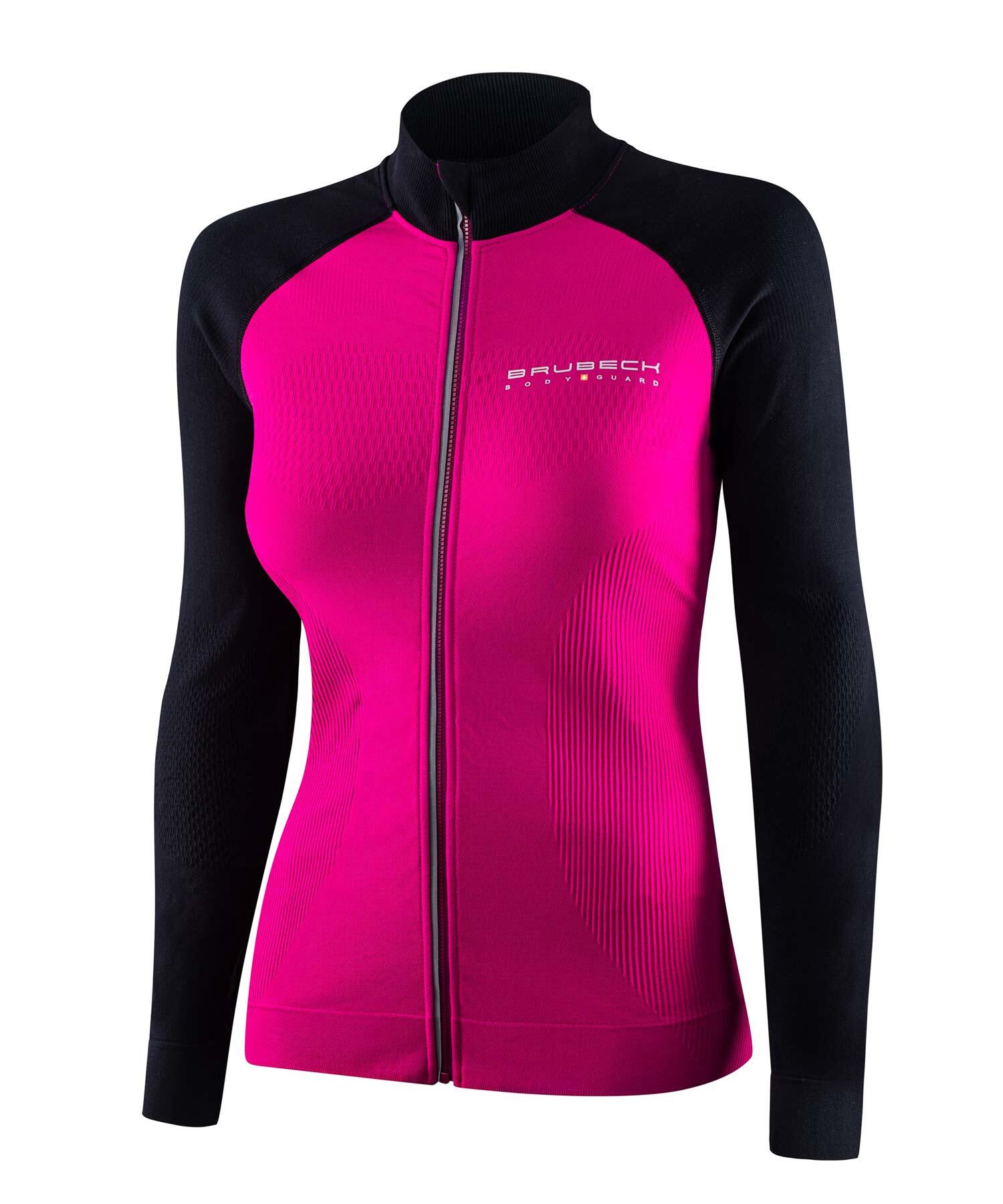Bluza dresowa termoaktywna rozpinana damska Brubeck Athletic 3/4