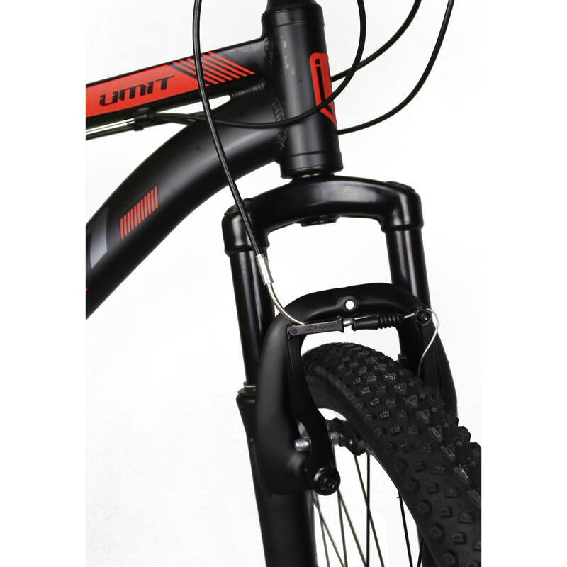 Umit Mountain Bike 29" 4Motion T18 quadro de alumínio preto vermelho