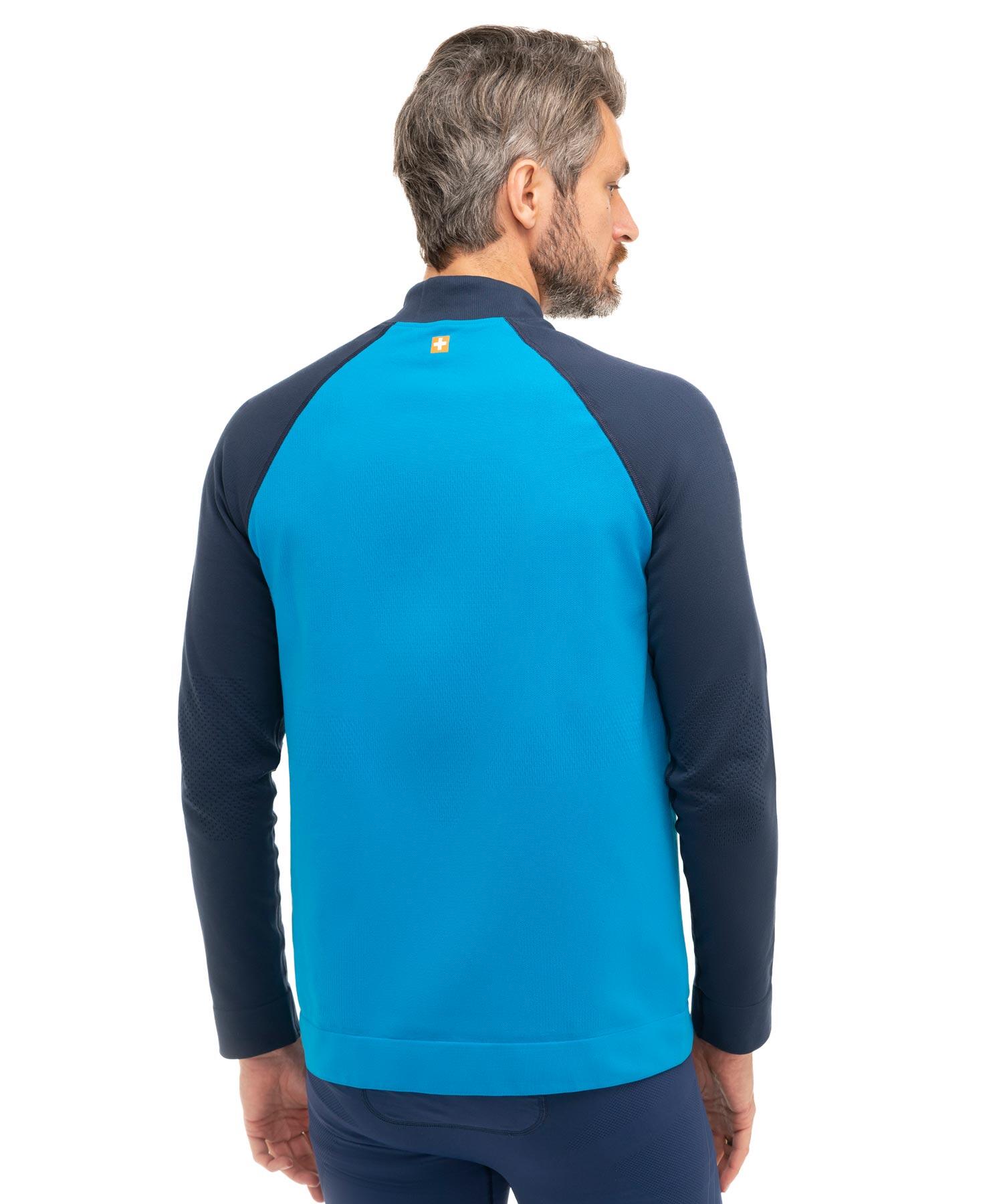 Bluza dresowa termoaktywna rozpinana męska Brubeck Athletic 2/4