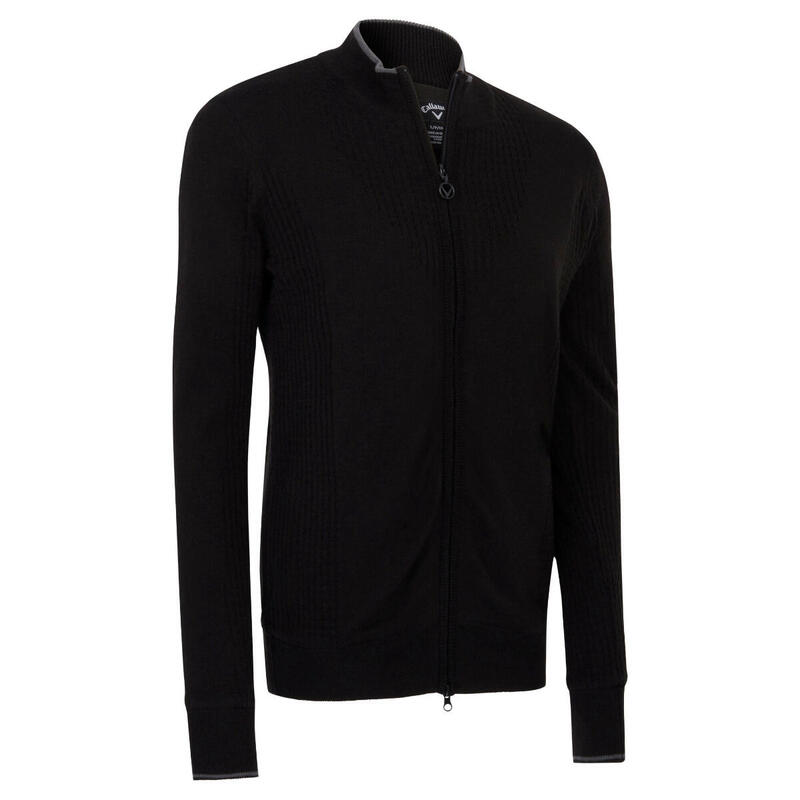 Pull-over Callaway Windstopper en encre noire