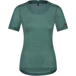 Maillot à manches courtes EVOLVE Terra pour femme, vert